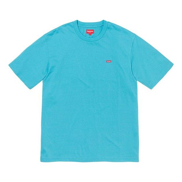 Supreme FW19 Week 1 Small Box Tee Short Sleeve Unisex Blue SUP-FW19-415