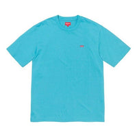 Supreme FW19 Week 1 Small Box Tee Short Sleeve Unisex Blue SUP-FW19-415