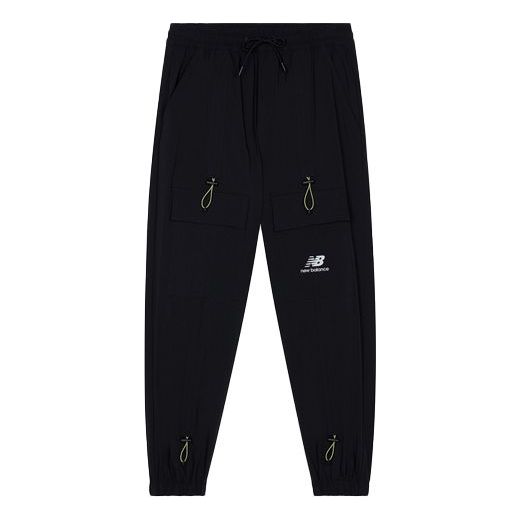 New Balance Casual Sweatpants Asia Sizing 'Black' AMP13380-BK