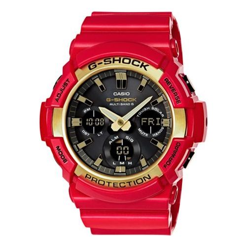 CASIO G-Shock Analog-Digital 'Red' GAW-100CX-4A