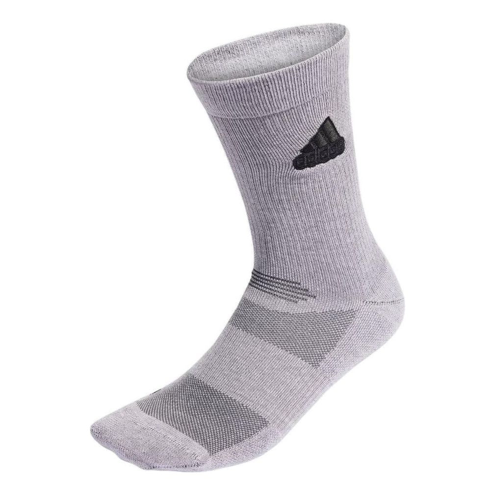 adidas Alphabet Casual Mid Calf Socks Men's Grey HP1576
