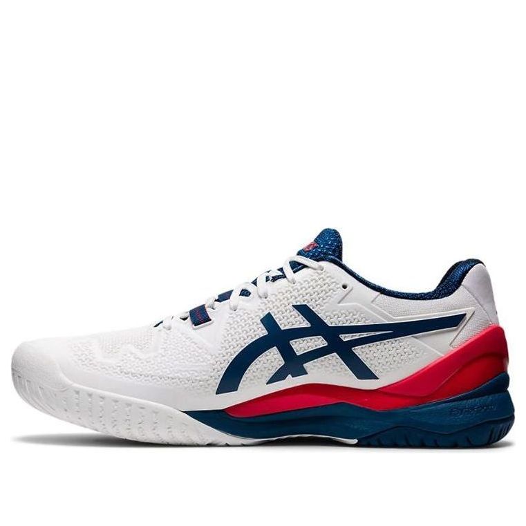ASICS Gel Resolution 8 2E Wide 'White Mako Blue' 1041A113-103