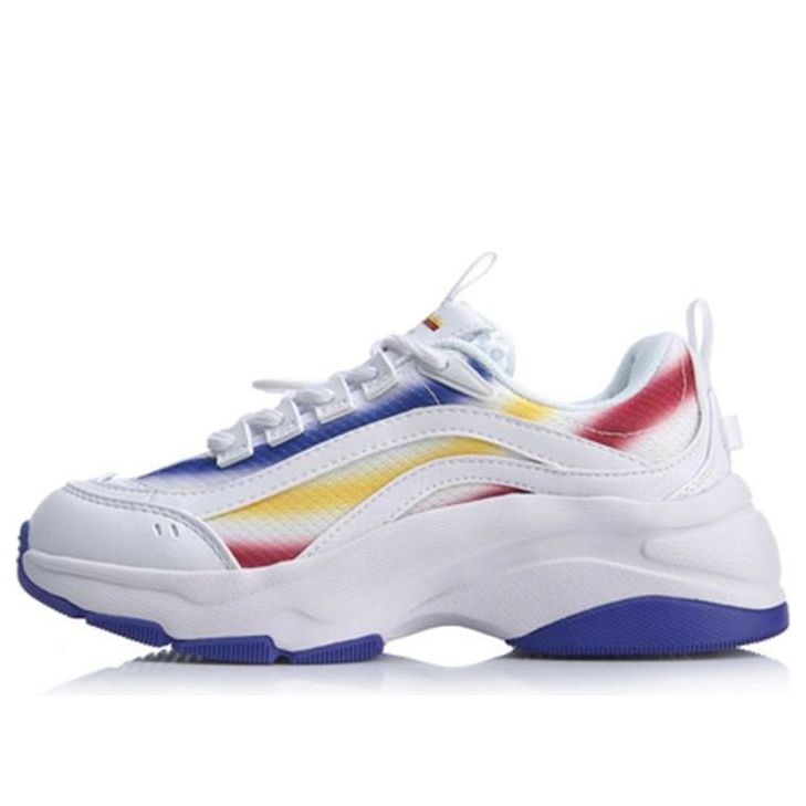 (WMNS) Li-Ning Aurora WindWalker 'White Blue Red' AGCP108-1
