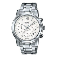 Casio Lineage Analog Steel Strap Watch 'Silver' LIN-500D-7AV