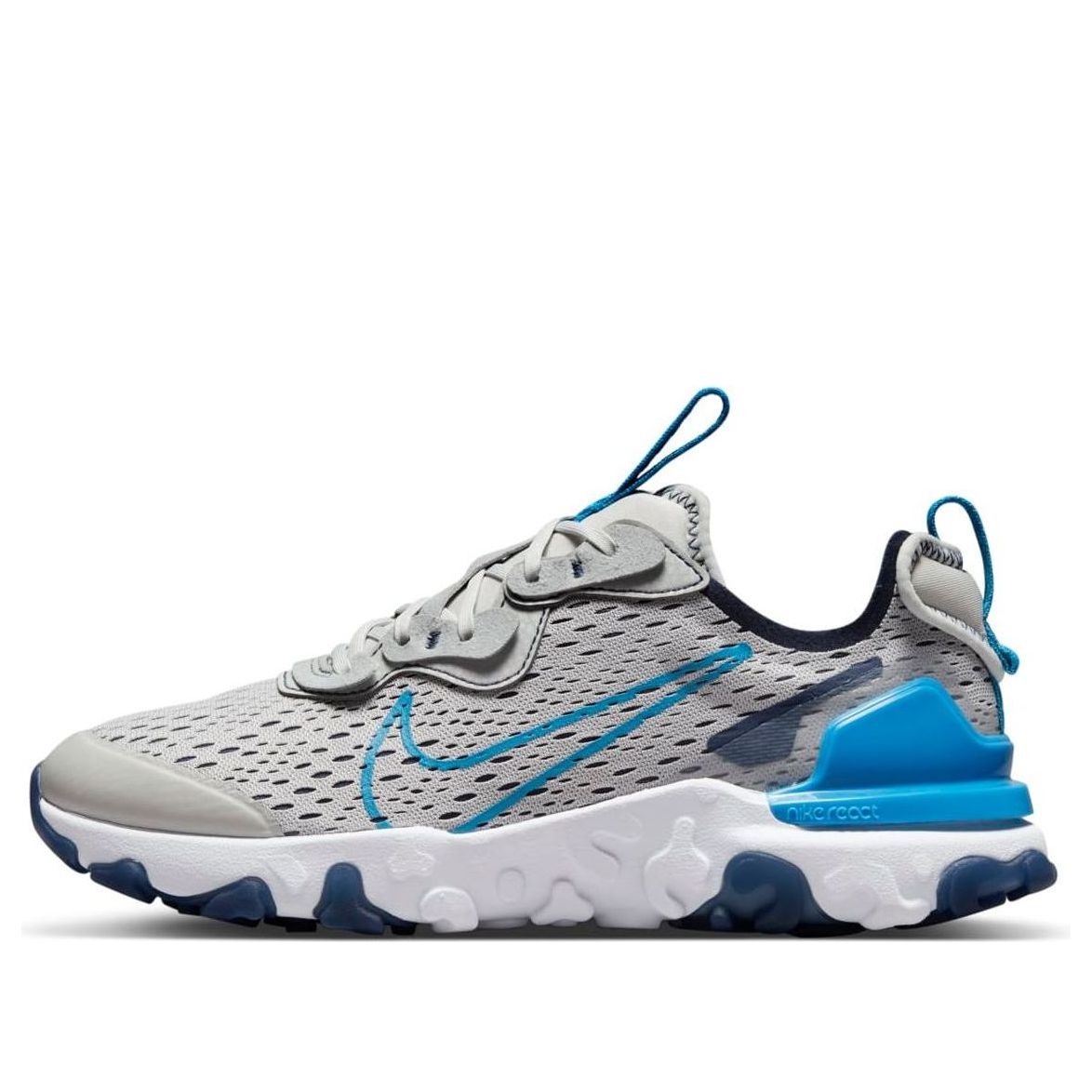 (GS) Nike React Vision 'Grey Fog Midnight Navy' CD6888-011