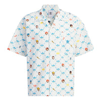 adidas originals x Monkey Kingdom Allover Print Shirt 'White Multicolor' IP1803