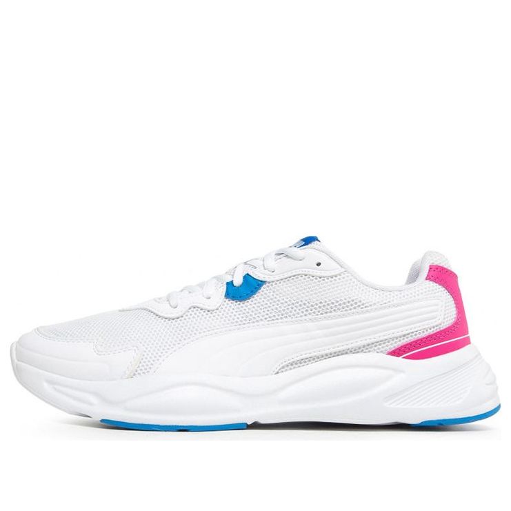(WMNS) PUMA 90s Runner Nu Wave 'White Blue Pink' 373017-12