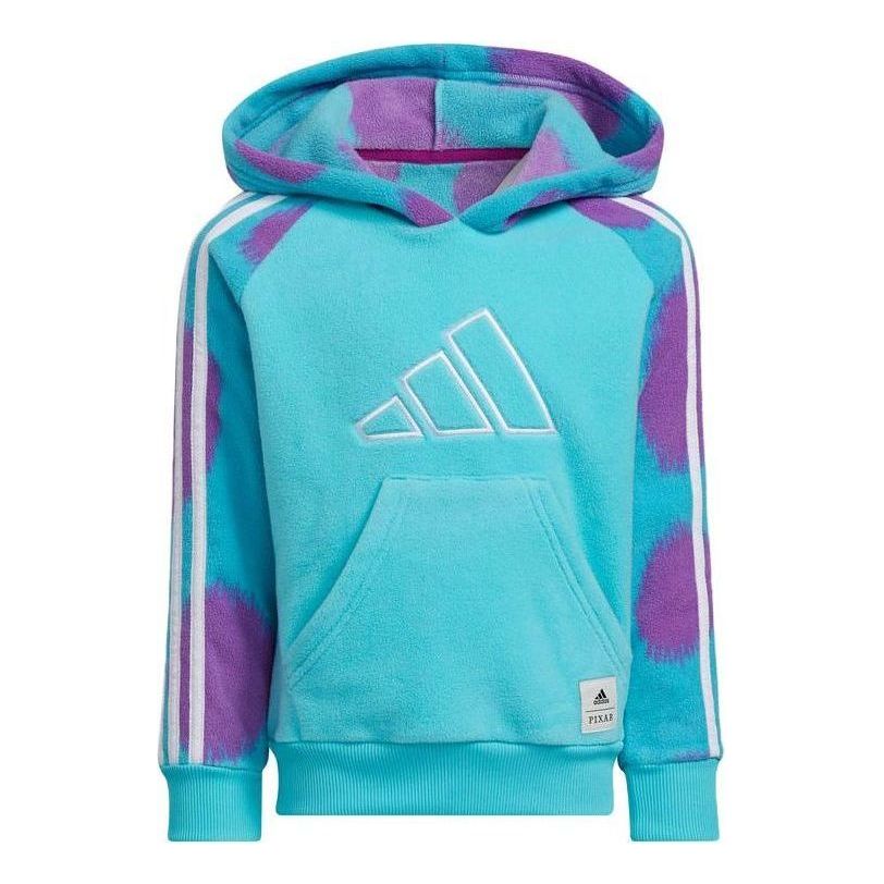 (GS) adidas Sulley Pulse Aqua Sonic Fuchsia Hoodie Asia Sizing 'Blue' GV4334