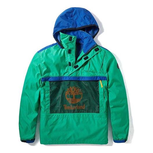 Men's Timberland Contrasting Colors Pocket hooded Pullover Jacket A29RBZ21