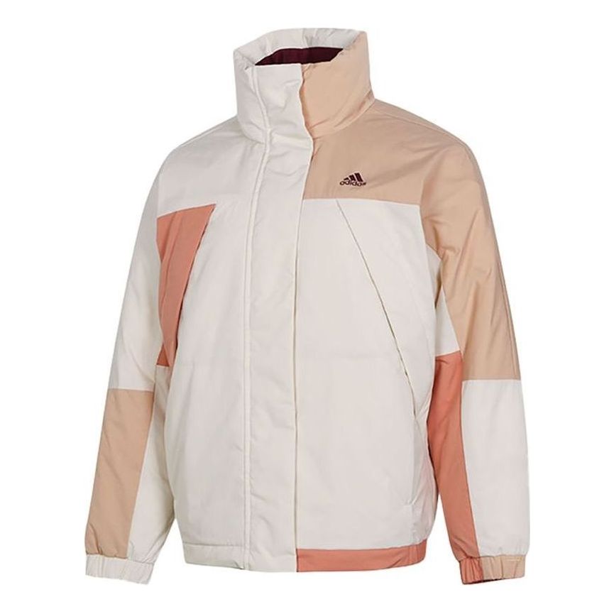 (WMNS) adidas CB Down Jacket Asia Sizing 'White Beige' H23070