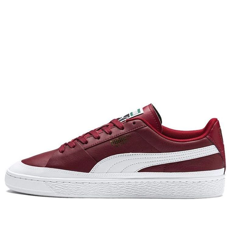 (WMNS) PUMA Basket Skate Red/White 369175-03