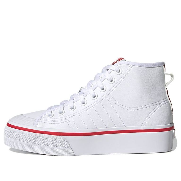 (WMNS) adidas Nizza Platform Mid 'White' GV9743