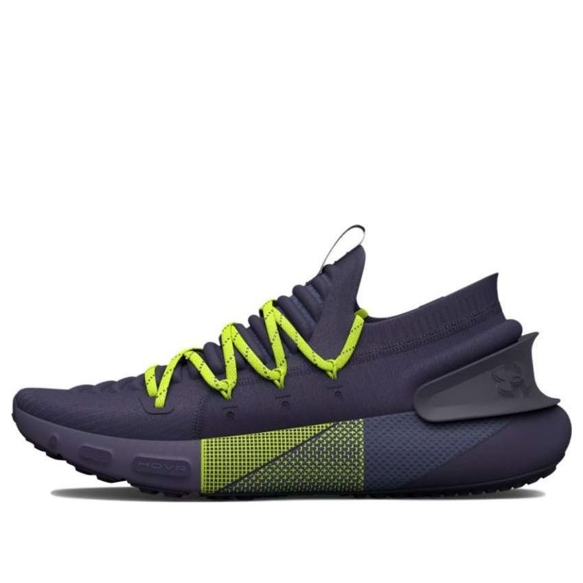 (WMNS) Under Armour HOVR Phantom 3 'Tempered Steel High-Vis Yellow 3025519-500