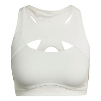 (WMNS) adidas CoreFlow Studio Medium-Support Yoga Wind Bra 'White' HM6369