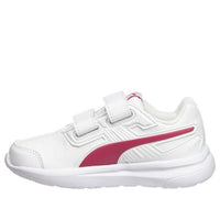 (PS) PUMA Escaper SL V Ps White/Pink Running Shoes 190185-03