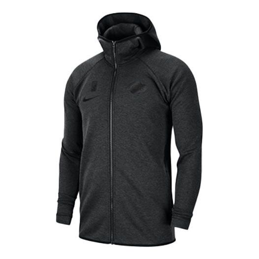 Nike Los Angeles Lakers hooded Casual Sports Running Jacket Black AT8657-032