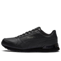 (GS) PUMA ST Runner V2 Leather Low Top Black 366959-01