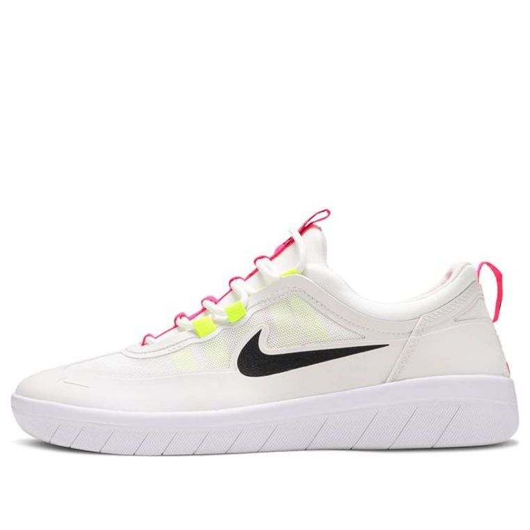 Nike Nyjah Free 2 SB 'White Volt' BV2078-102