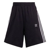 (WMNS) adidas Bermuda Shorts Asia Sizing 'Black White' HM2137