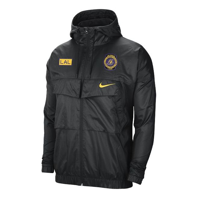 Nike Los Angeles Lakers Hooded Jacket Black CN0093-010