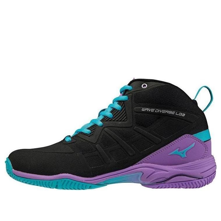 Mizuno Wave Diverse LG3 Ltd 'Black Teal Purple' K1GF217509
