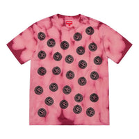Supreme FW18 Om Tee Cardinal Printing Short Sleeve Unisex Pink SUP-FW18-234