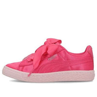 (PS) PUMA Basket Heart Tween Ps Sneakers Pink 365142-01
