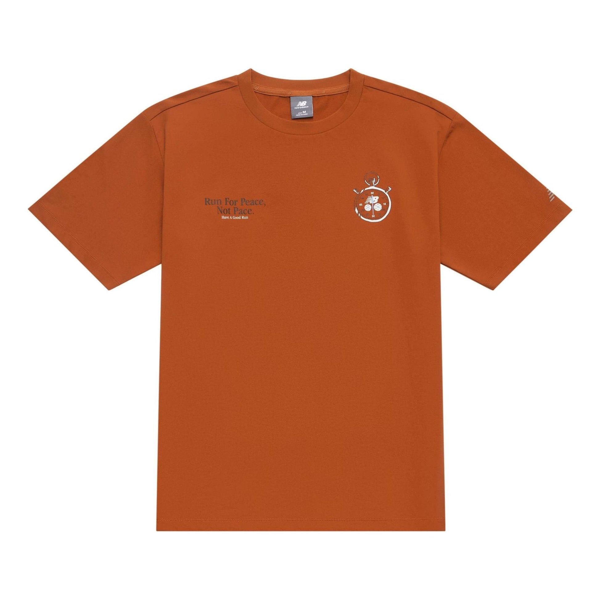 New Balance Icon T-shirt Asia Sizing 'Brown' NEE25041-BUR