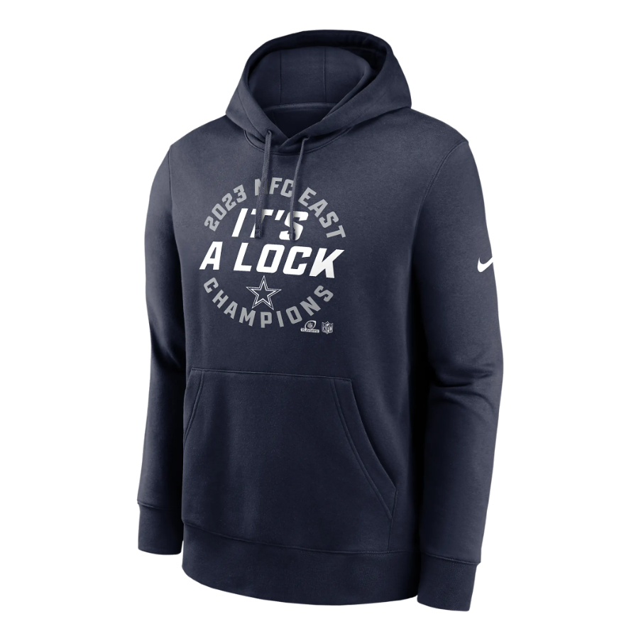 Nike NFL Dallas Cowboys 2023 NFC East Champions Trophy Collection Hoodie 'Navy' NPDK41S7RZ-KTR