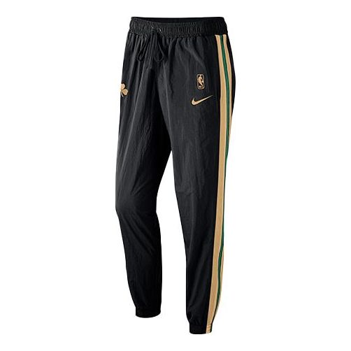 Nike NBA Basketball Sports Bundle Feet Long Pants Boston Celtics Black CN5605-010
