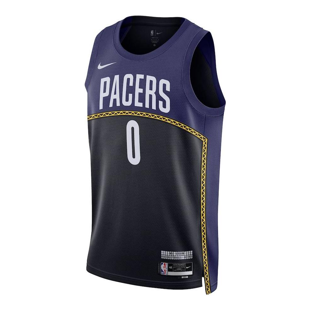 Nike NBA Swingman Jersey 'New Tyrese Haliburton Indiana Pacers Nike City Edition' DO9595-429