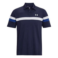 Under Armour T2G Colour Block Polo Shirt 'Navy White' 1377379-410