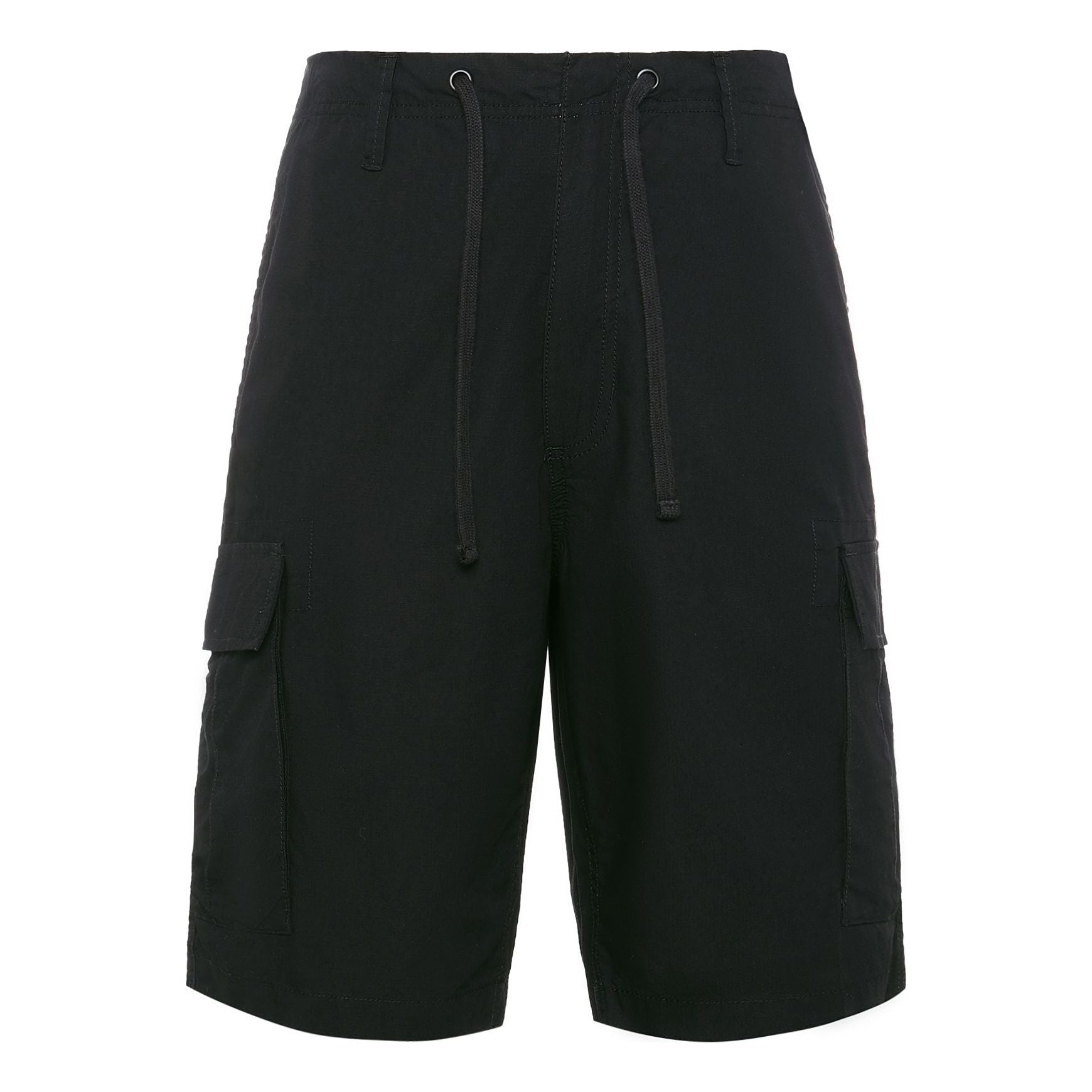 Vans Woven Drawstring Sports Multi-pocket Casual Shorts 'Black' VN000V6DBLK
