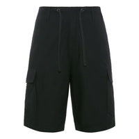 Vans Woven Drawstring Sports Multi-pocket Casual Shorts 'Black' VN000V6DBLK
