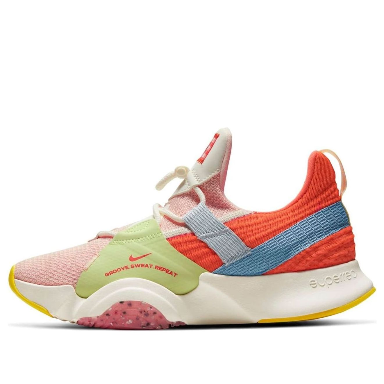 (WMNS) Nike SuperRep Groove 'Orange Pearl Multi' DJ5062-861