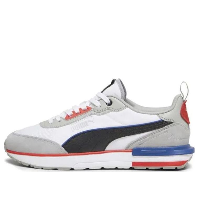PUMA R22 Trainers 'White Grey Black' 383462-31
