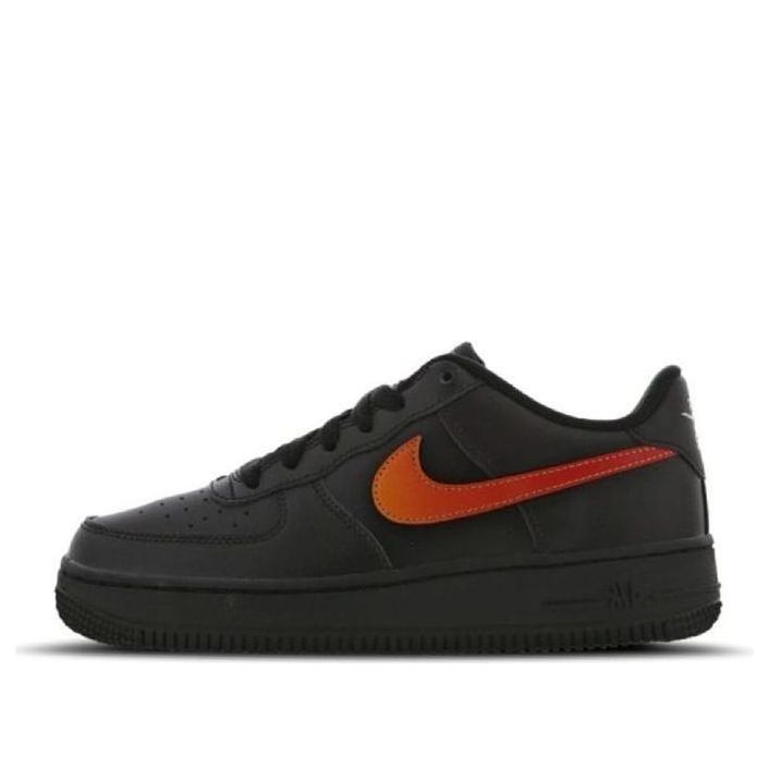 (GS) Nike Air Force 1 Low 'Black Red' CV9637-001