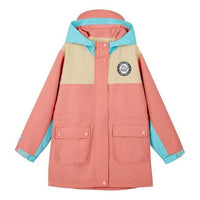 (GS) Skechers Casual Jacket 'Pink Beige Blue' L321G082