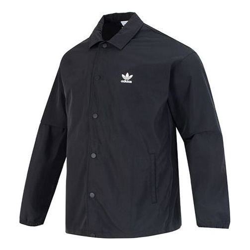 adidas originals Adicolor Classics Trefoil Coach Jacket 'Black' IA6371