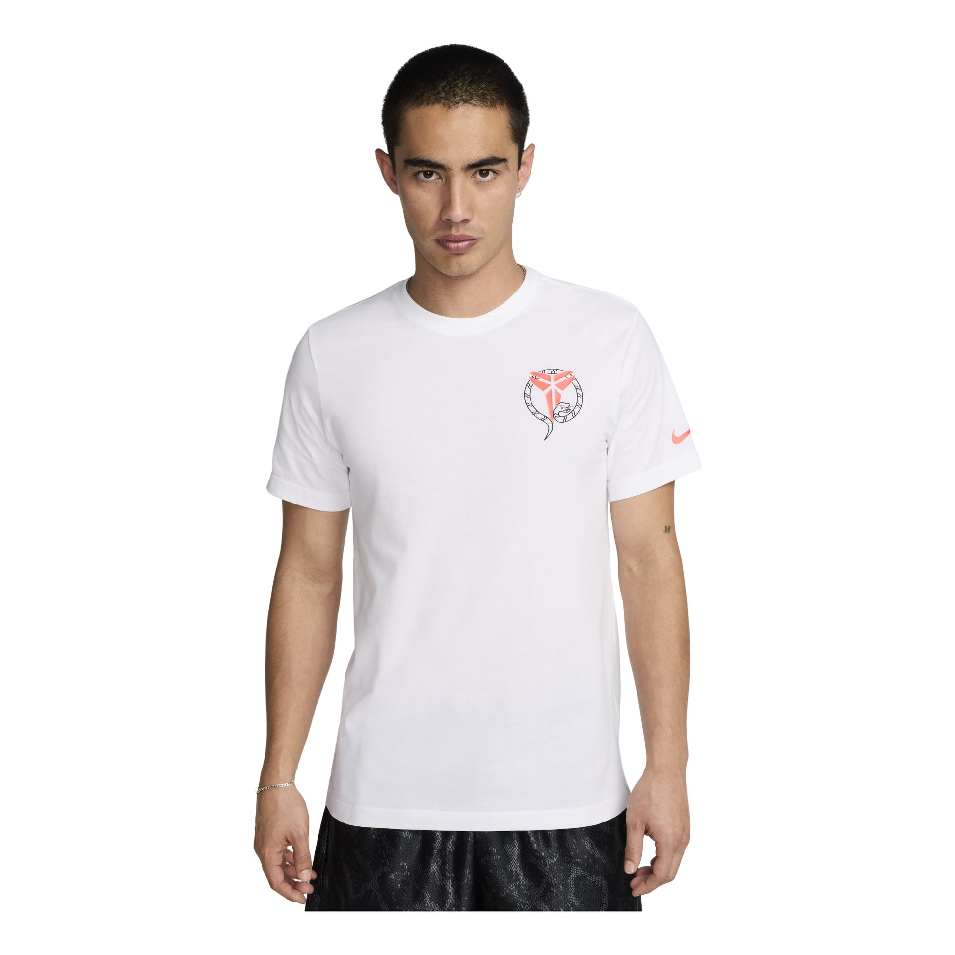 Nike Dri-FIT Kobe Stockings T-shirt Asia Sizing 'White' HV5151-100