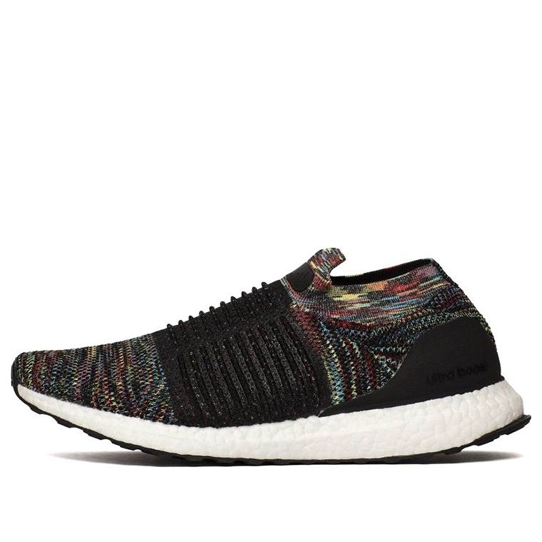 adidas Ultra Boost Laceless 'Black Shock Yellow Active Red'  B37687