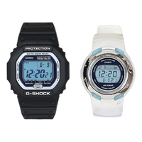 CASIO G-Shock Digital 'Black White' LOV-05A-1