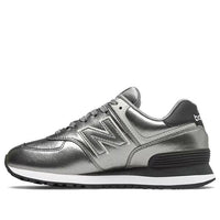 (WMNS) New Balance 574 Series Sneakers Sliver/Grey WL574WNE