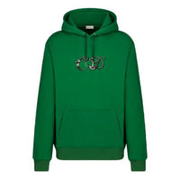 Men's DIOR x KENNY FW21 Crossover Loose Green 193J688A0531-C679