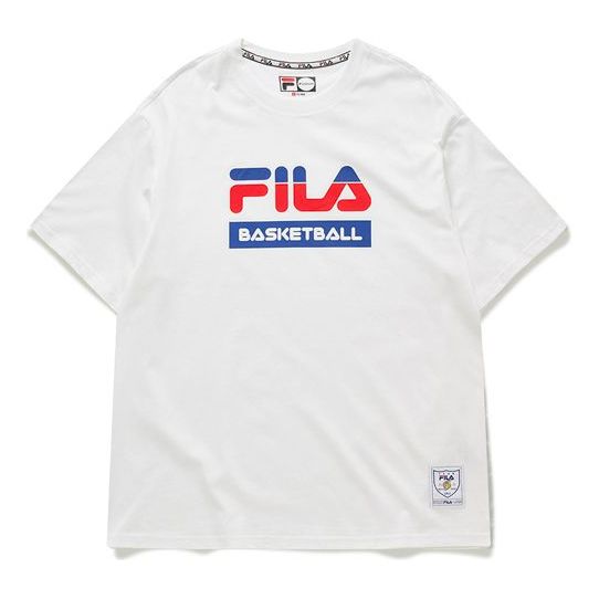 Men's 1FILA FUSION White T-Shirt T11M022102F-WT