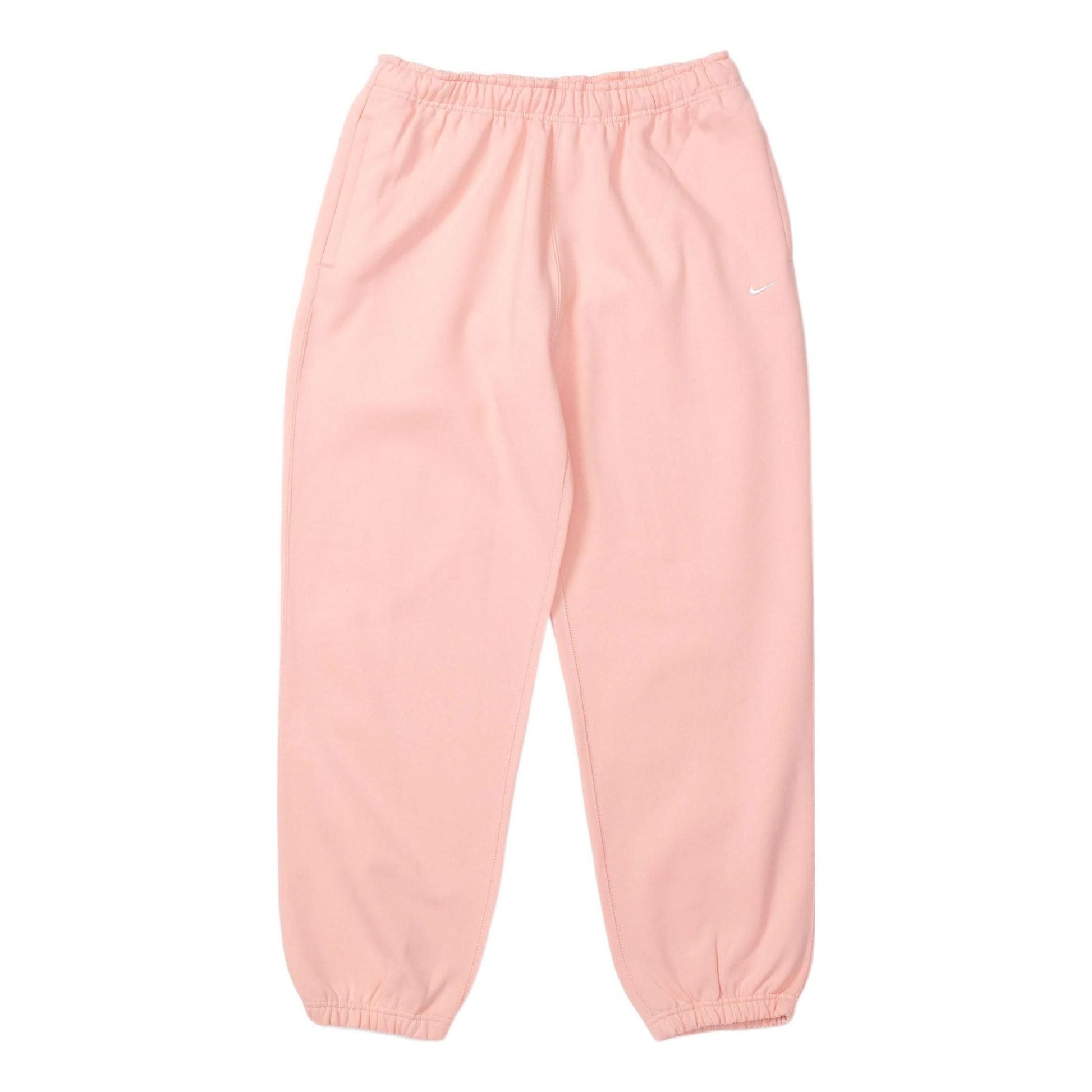 Men's Nike Solid Color Straight Bundle Feet Sports Pants/Trousers/Joggers Lotus pink CW5460-697