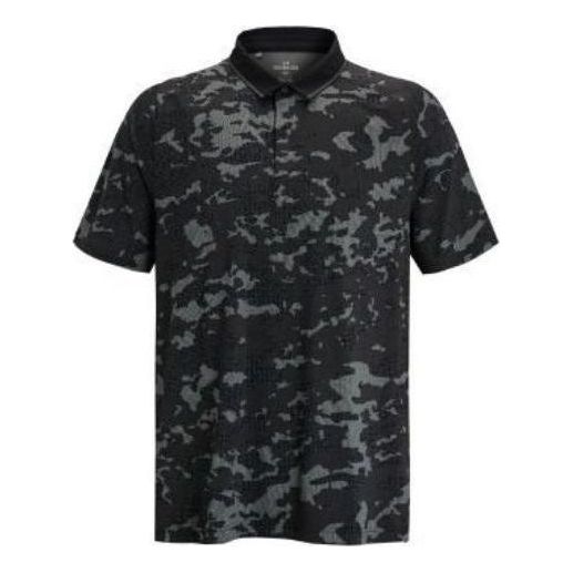 Under Armour Iso-Chill Charged Camo Polo Shirt 'Black' 1373692-001