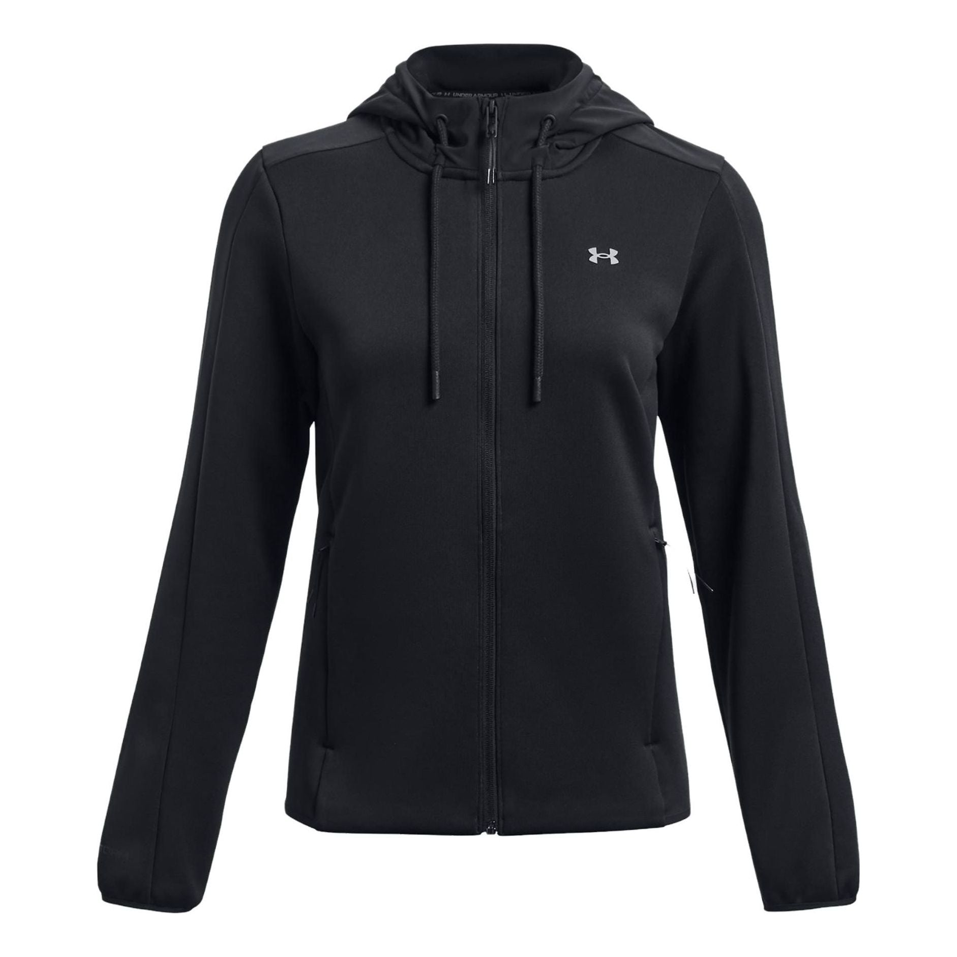 (WMNS) Under Armour Essential Jacket 'Black White' 1378850011