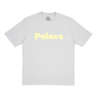 PALACE Ace T-Shirt Grey Marl Gray Short Sleeve P18FW172