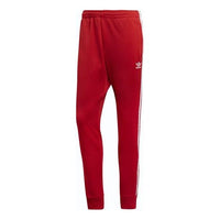 Men's adidas originals Sst Tp Red Sports Pants/Trousers/Joggers DH5837